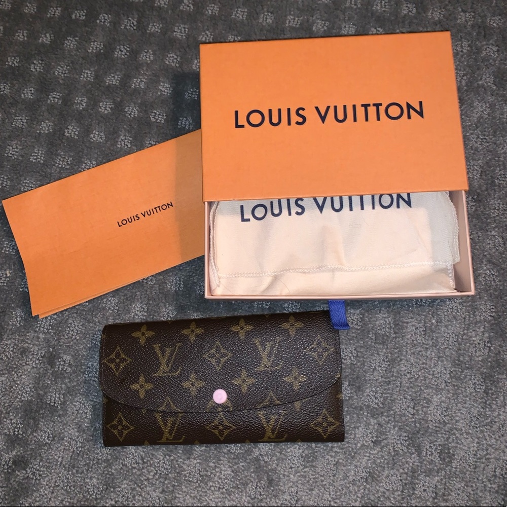 Louis Vuitton Emilie Wallet Rose EUC